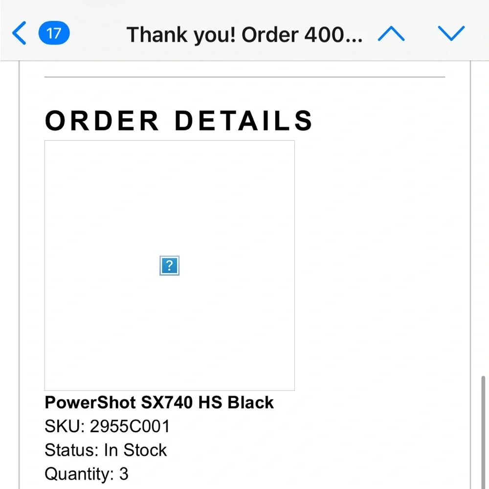 Canon Powershot SX740